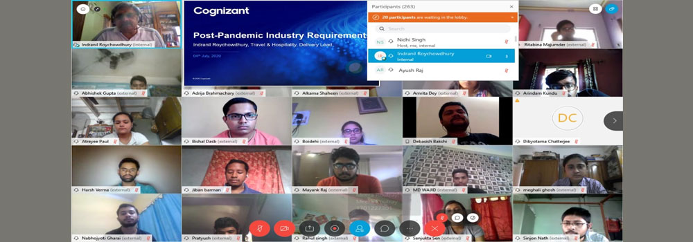 Cognizant Session on Post COVID - Expectation of Industry from Freshers - 04-07-2020